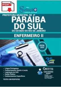 [Apostila Digital] (PDF) Prefeitura de Paraíba do Sul - RJ 2021 - Enfermeiro II [+Conteúdo Extra]